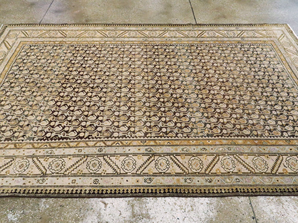 Vintage Persian Malayer Gallery Carpet, No.24811 - Gss