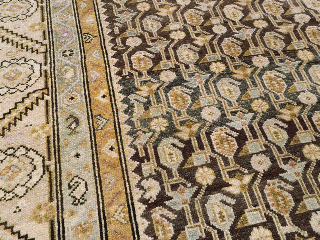 Vintage Persian Malayer Gallery Carpet, No.24811 - Gss