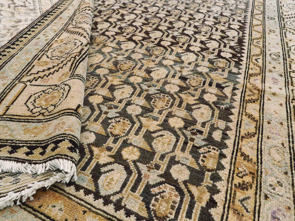 Vintage Persian Malayer Gallery Carpet, No.24811 - Gss