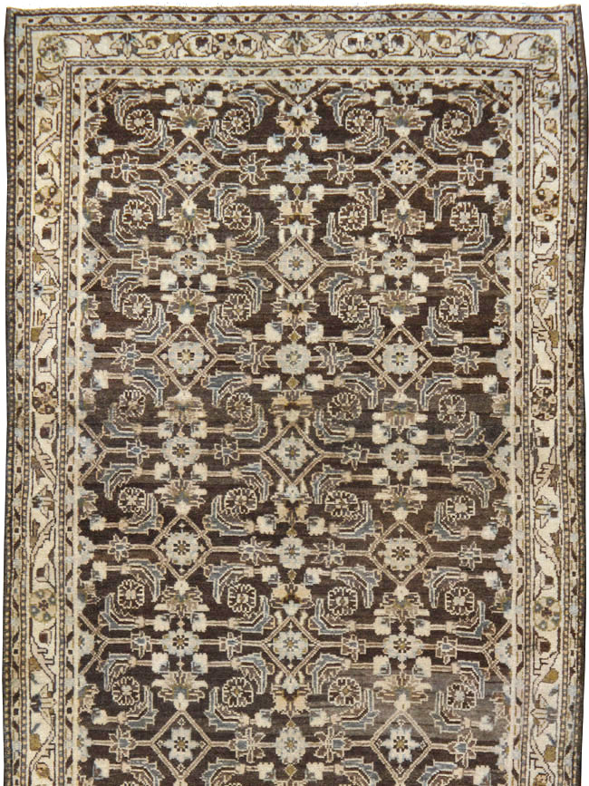 Vintage Persian Malayer Runner (Pair: 1 of 2), No.24813 - Gss
