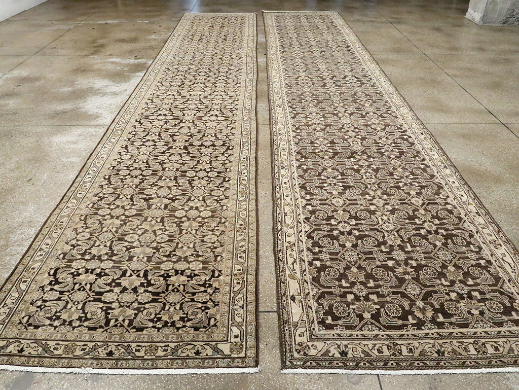 Vintage Persian Malayer Runner (Pair: 1 of 2), No.24813 - Gss