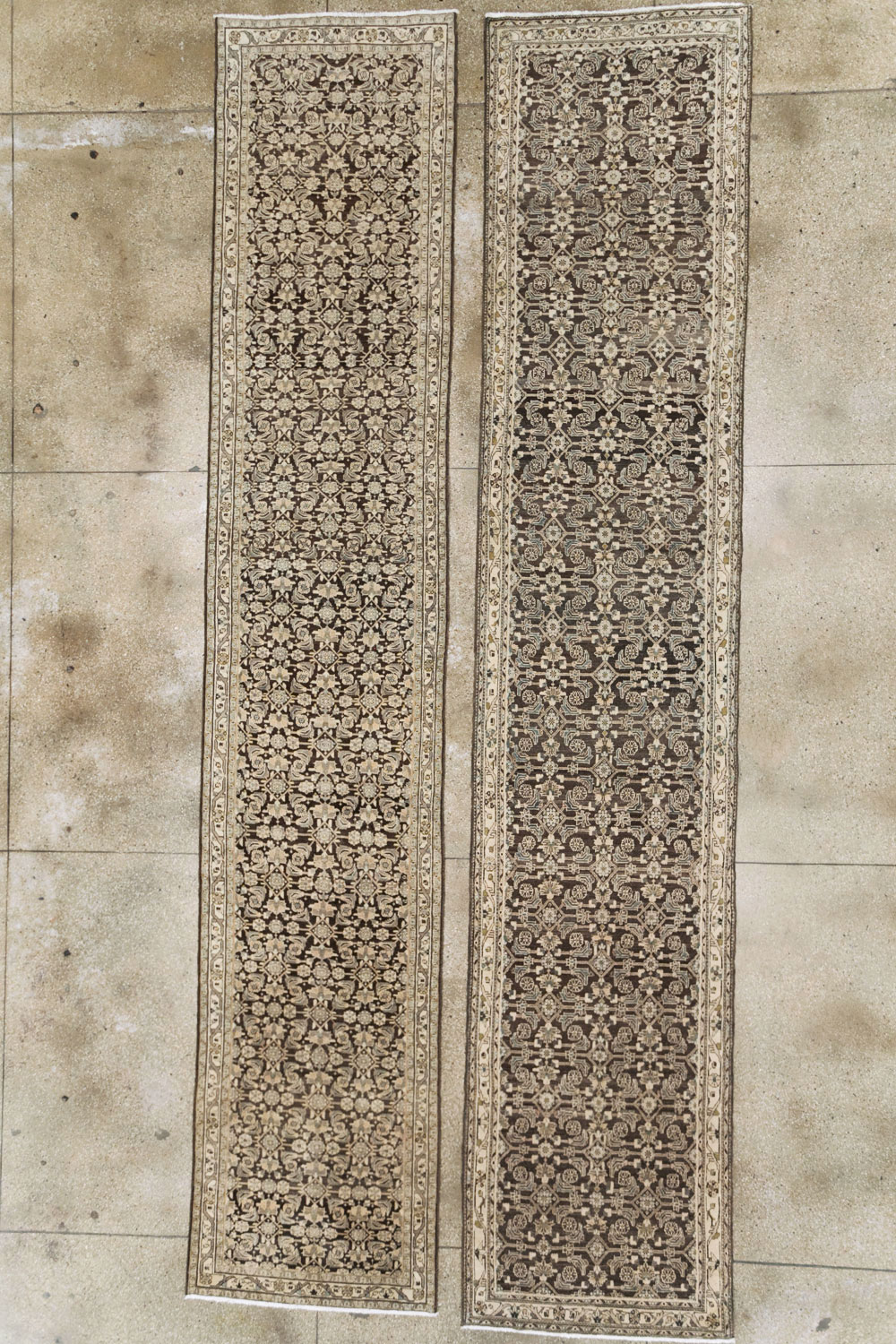 Vintage Persian Malayer Runner (Pair: 1 of 2), No.24813 - Gss
