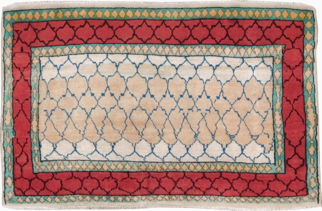 Vintage Persian Tabriz Rug, No.24815 - Gss