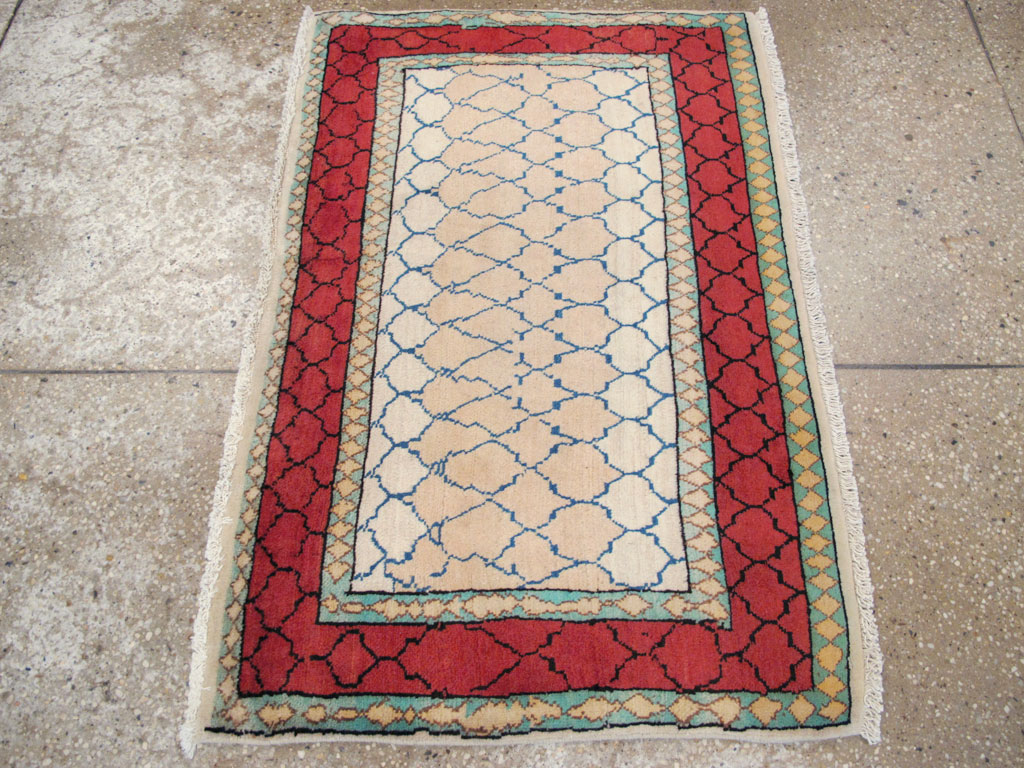 Vintage Persian Tabriz Rug, No.24815 - Gss