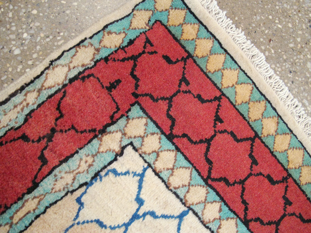 Vintage Persian Tabriz Rug, No.24815 - Gss