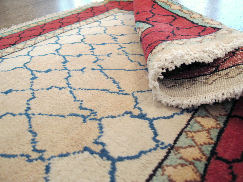 Vintage Persian Tabriz Rug, No.24815 - Gss