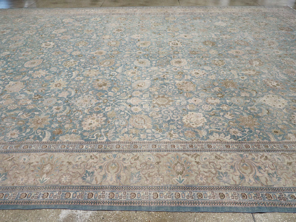 Antique Persian Tabriz Oversize Carpet, No.24817 - Gss