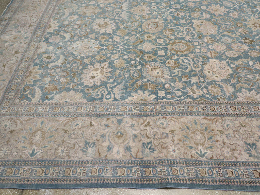 Antique Persian Tabriz Oversize Carpet, No.24817 - Gss