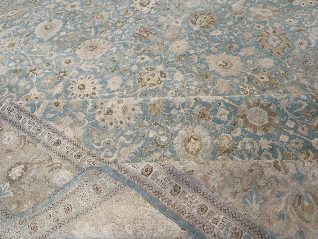 Antique Persian Tabriz Oversize Carpet, No.24817 - Gss