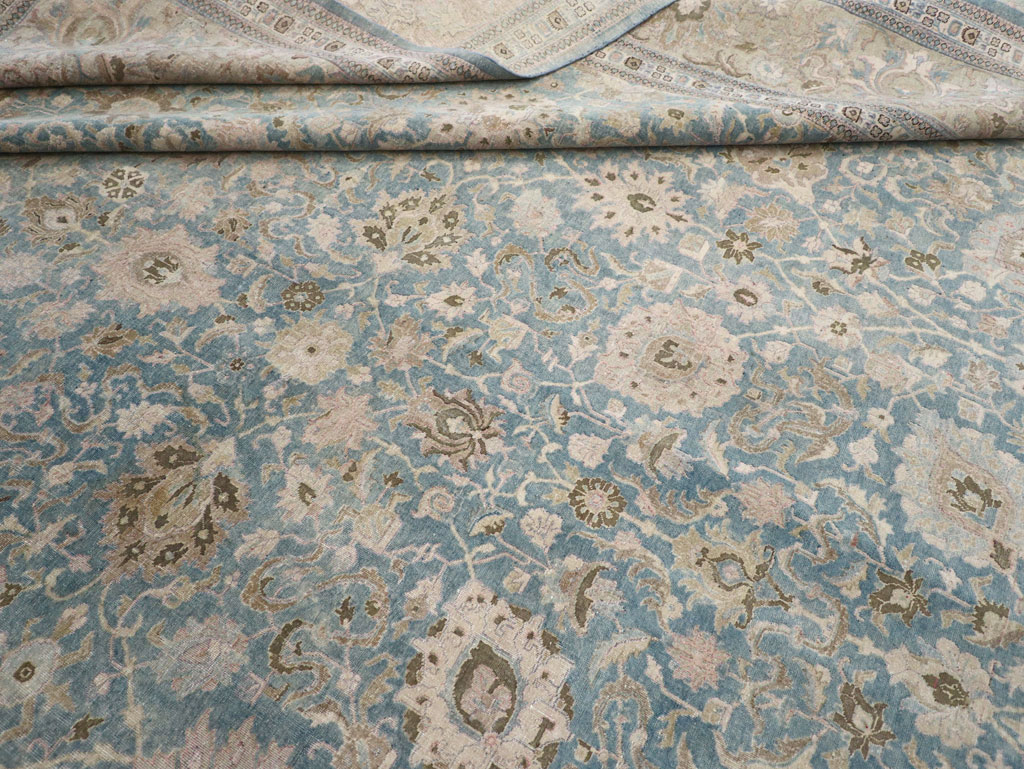 Antique Persian Tabriz Oversize Carpet, No.24817 - Gss