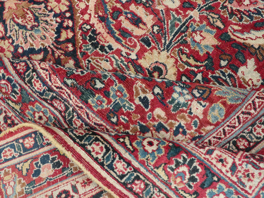 Antique Persian Mashad Carpet, No.24823 - Gss