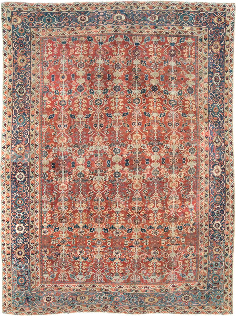 Antique Persian Mahal Carpet, No.24824 - Gss
