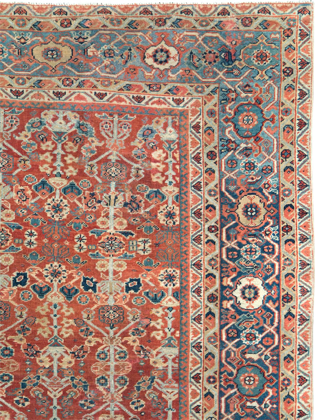 Antique Persian Mahal Carpet, No.24824 - Gss