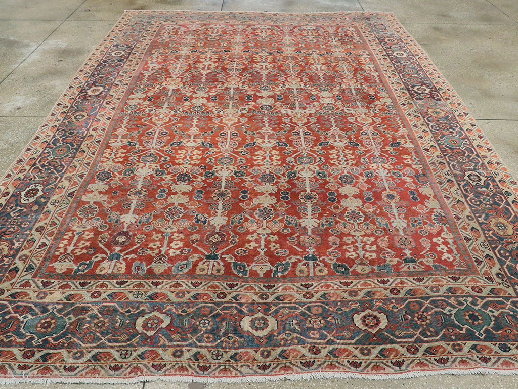 Antique Persian Mahal Carpet, No.24824 - Gss