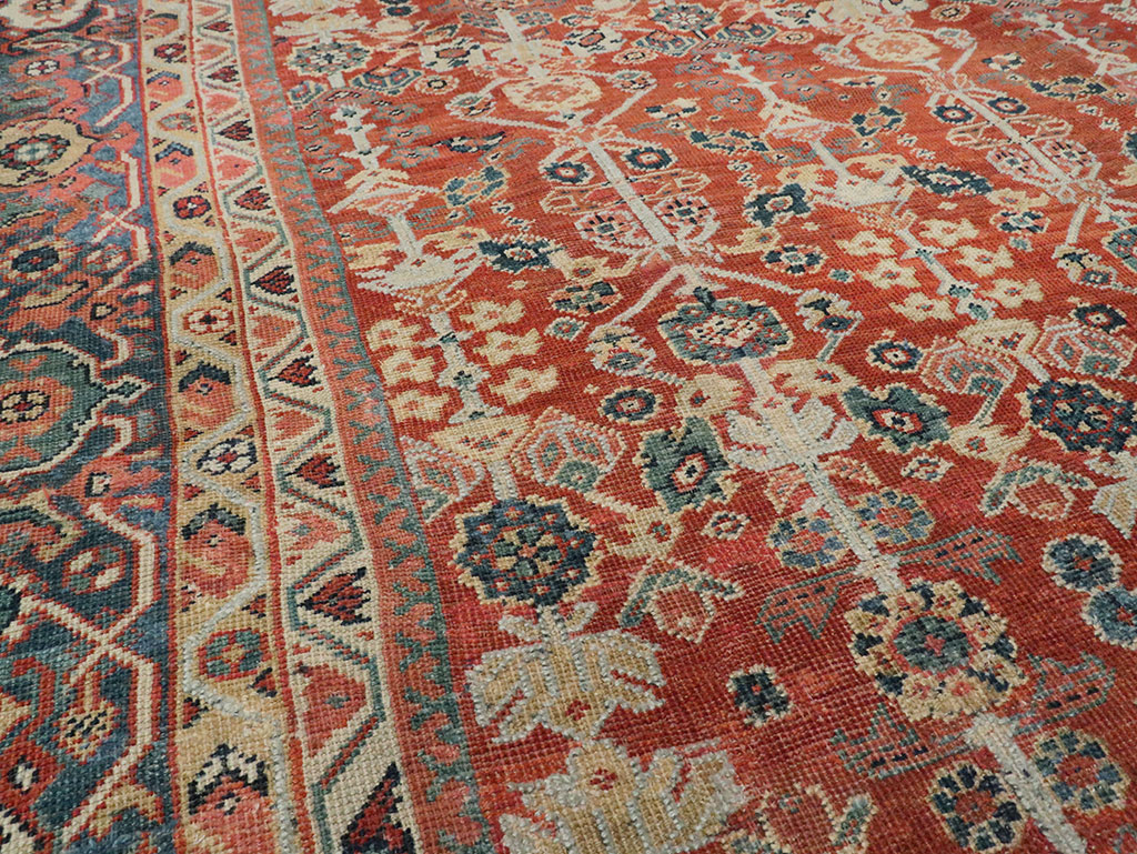 Antique Persian Mahal Carpet, No.24824 - Gss