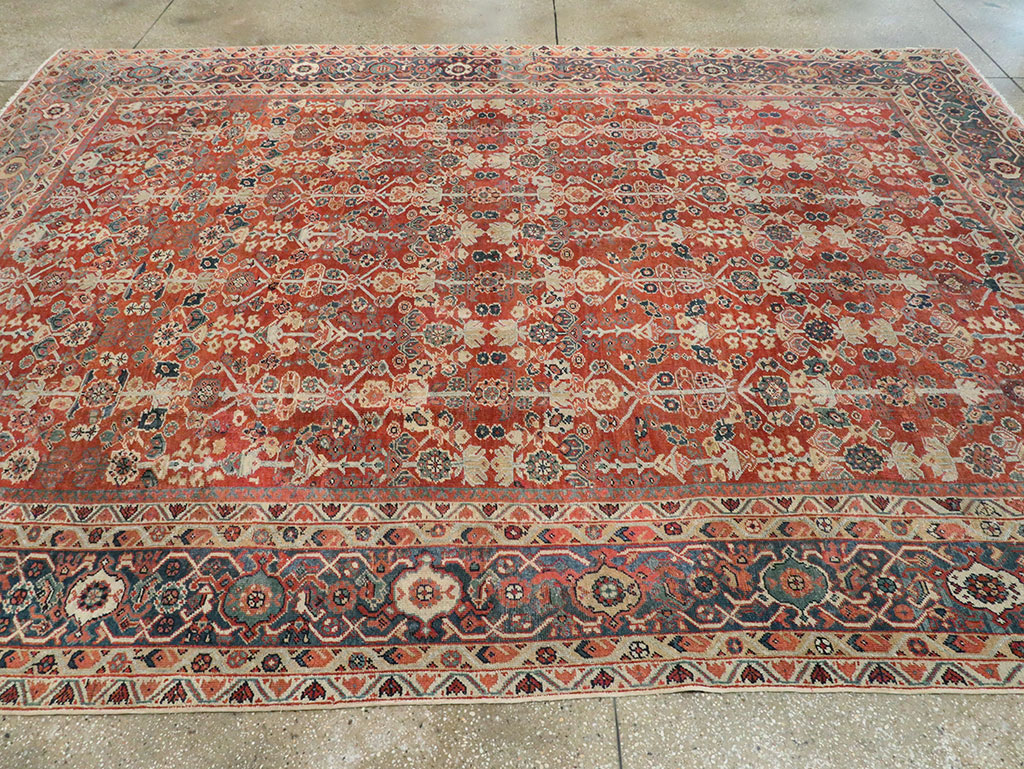 Antique Persian Mahal Carpet, No.24824 - Gss