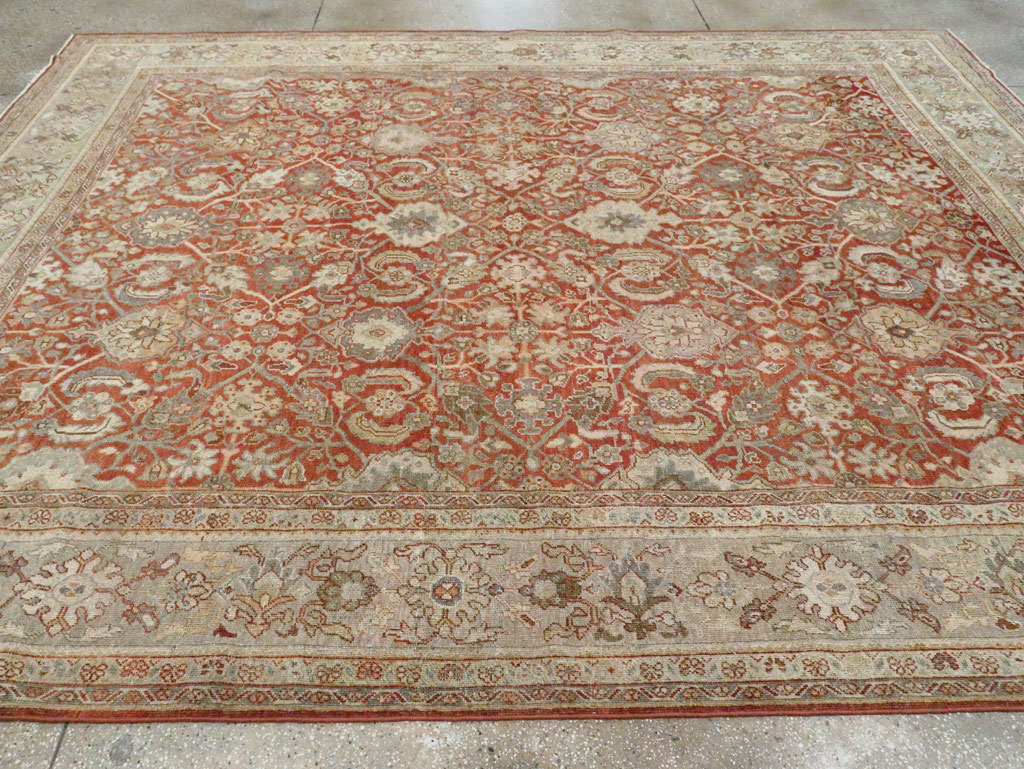 Antique Persian Mahal Room Size Carpet, No.24847 - Gss