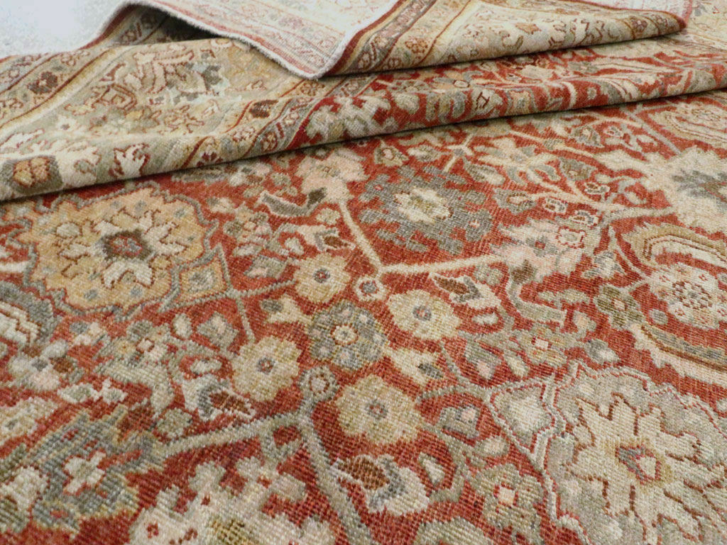 Antique Persian Mahal Room Size Carpet, No.24847 - Gss