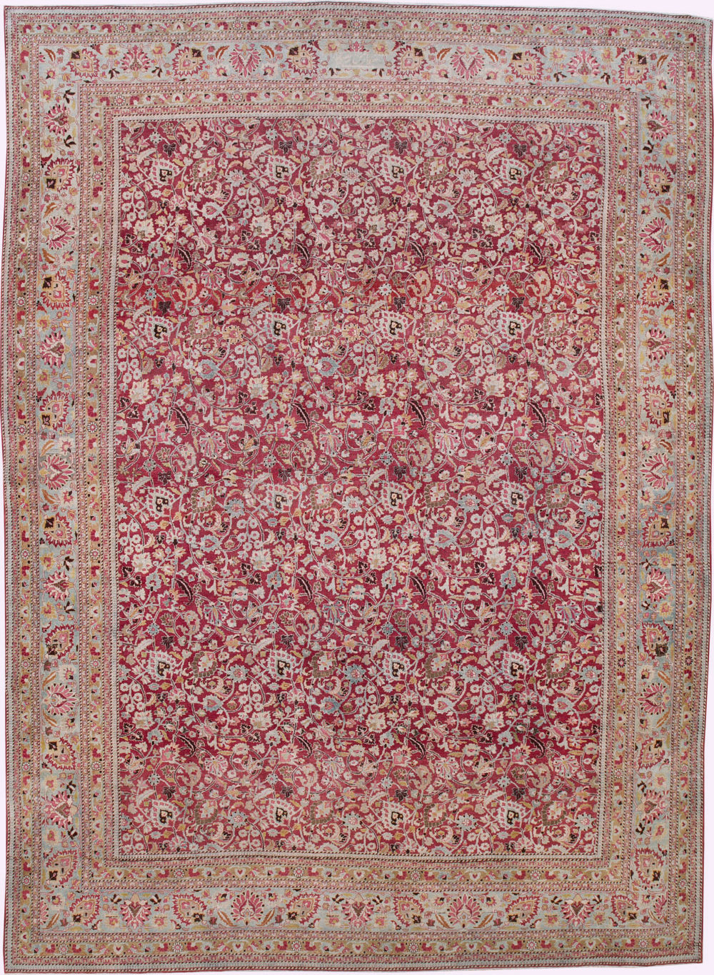 Antique Persian Mashad Carpet, No.24848 - Gss