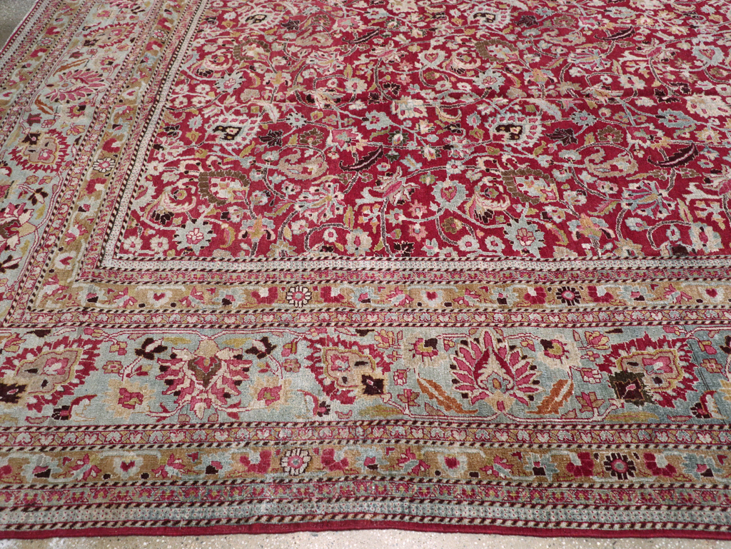 Antique Persian Mashad Carpet, No.24848 - Gss