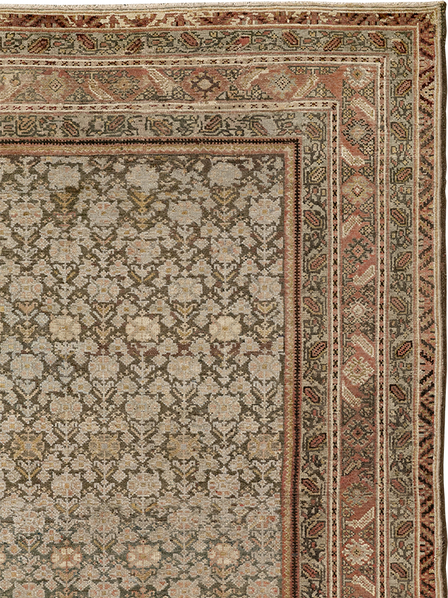 Antique Persian Malayer Gallery Carpet, No.24851 - Gss