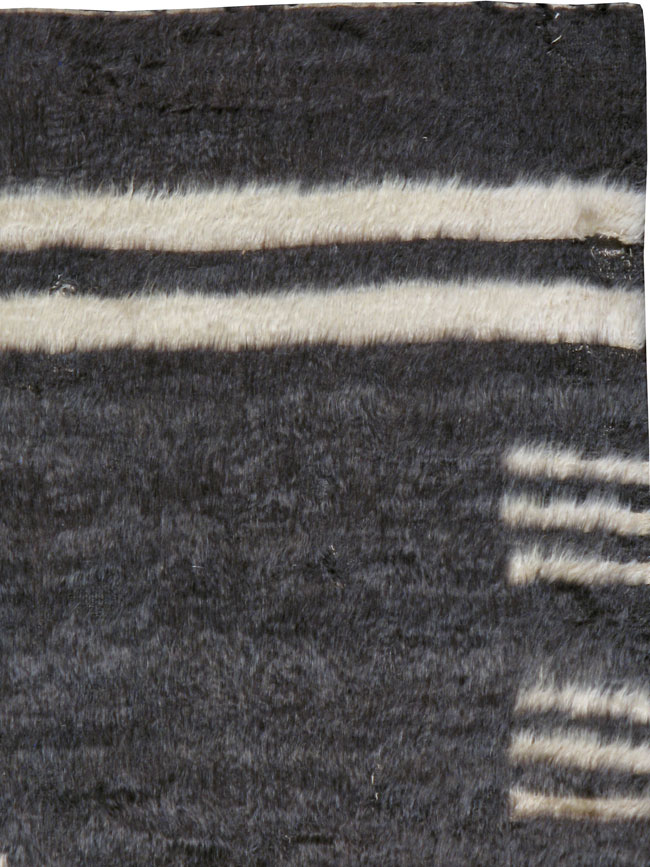 Vintage Turkish Mohair Rug, No.24866 - Gss