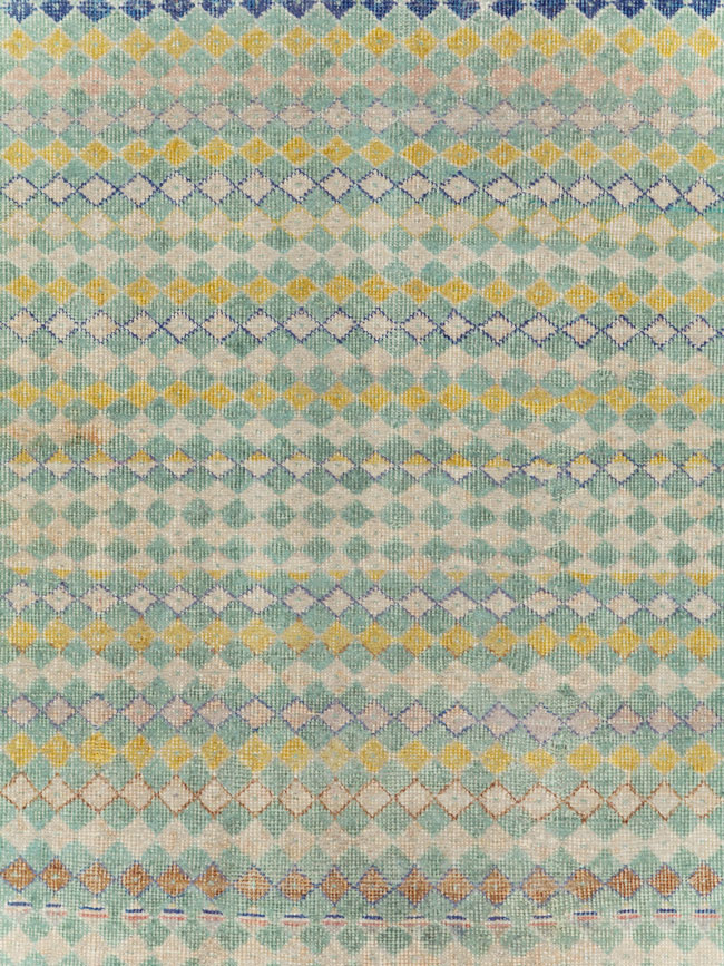 Vintage Turkish Anatolian Gallery Carpet, No.24867 - Gss