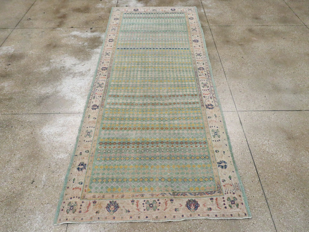 Vintage Turkish Anatolian Gallery Carpet, No.24867 - Gss