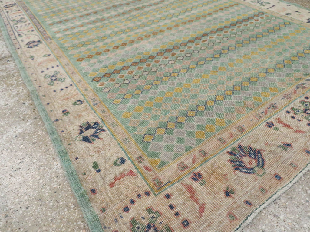 Vintage Turkish Anatolian Gallery Carpet, No.24867 - Gss