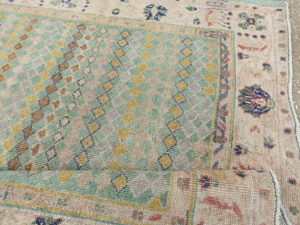 Vintage Turkish Anatolian Gallery Carpet, No.24867 - Gss