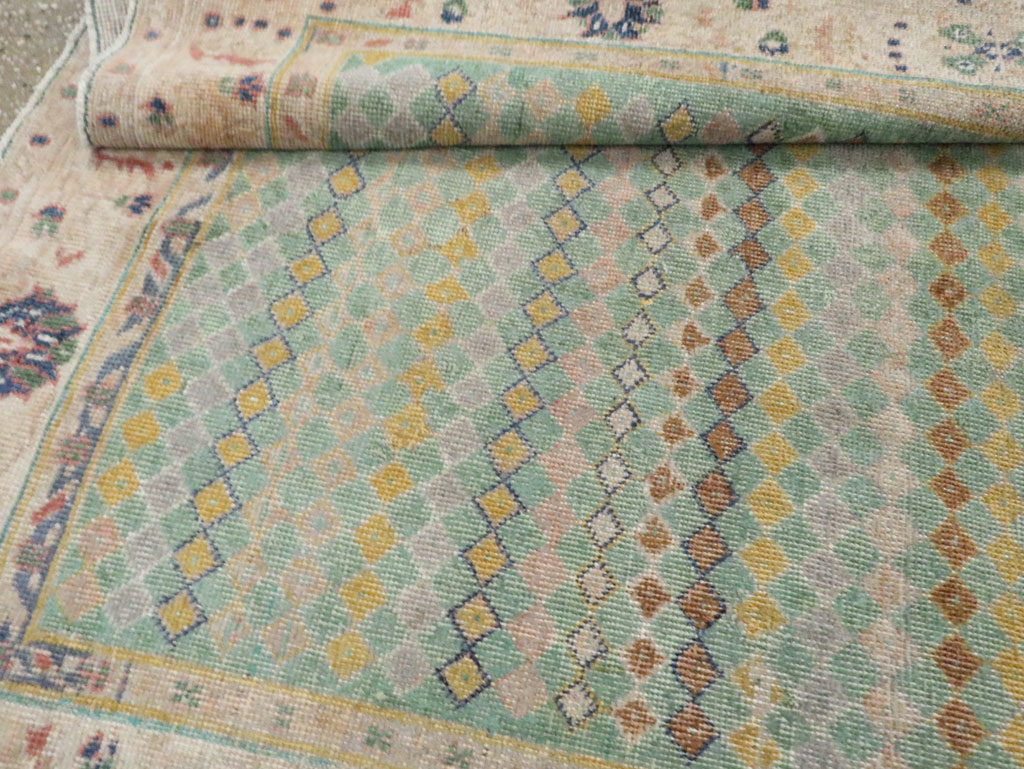 Vintage Turkish Anatolian Gallery Carpet, No.24867 - Gss