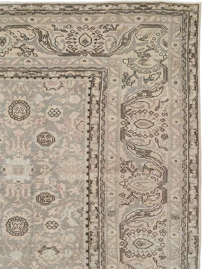 Vintage Persian Malayer Room Size Carpet, No.24871 - Gss