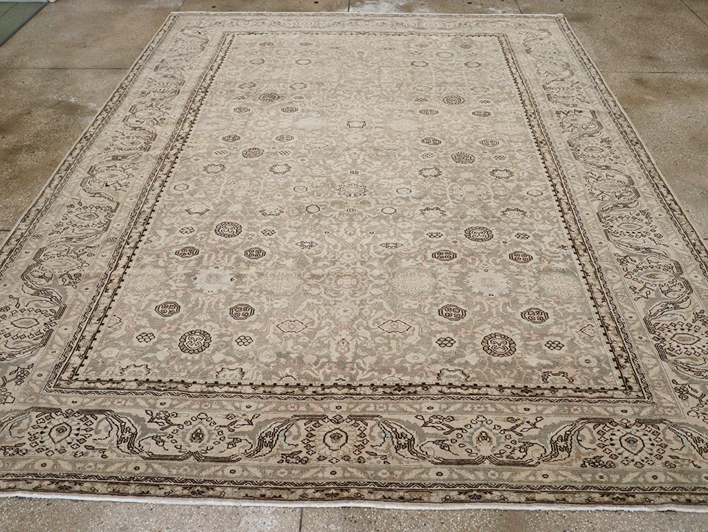 Vintage Persian Malayer Room Size Carpet, No.24871 - Gss
