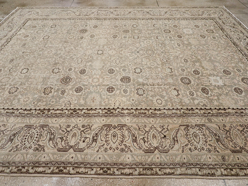 Vintage Persian Malayer Room Size Carpet, No.24871 - Gss