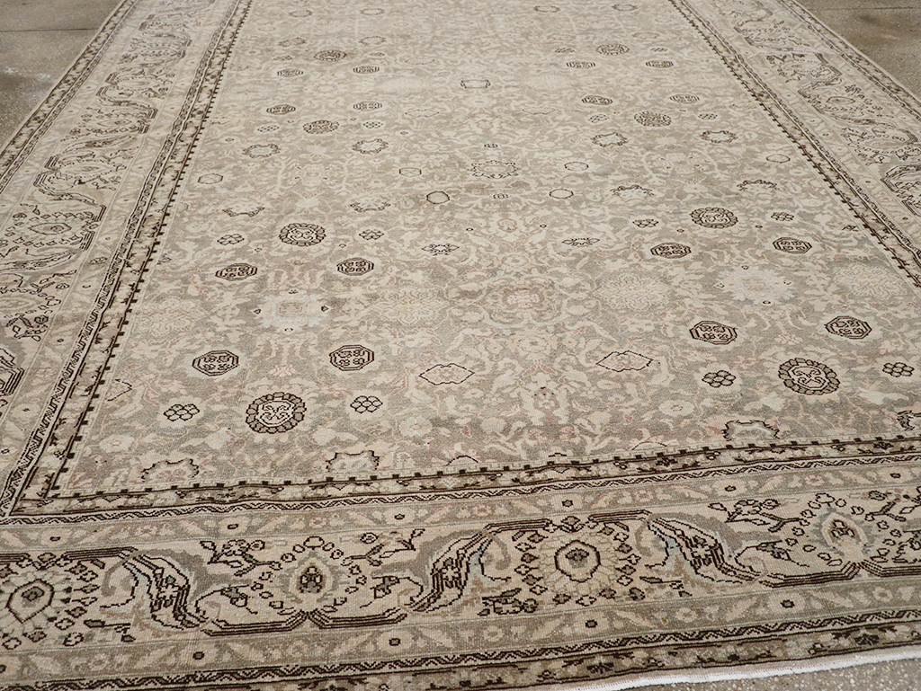 Vintage Persian Malayer Room Size Carpet, No.24871 - Gss