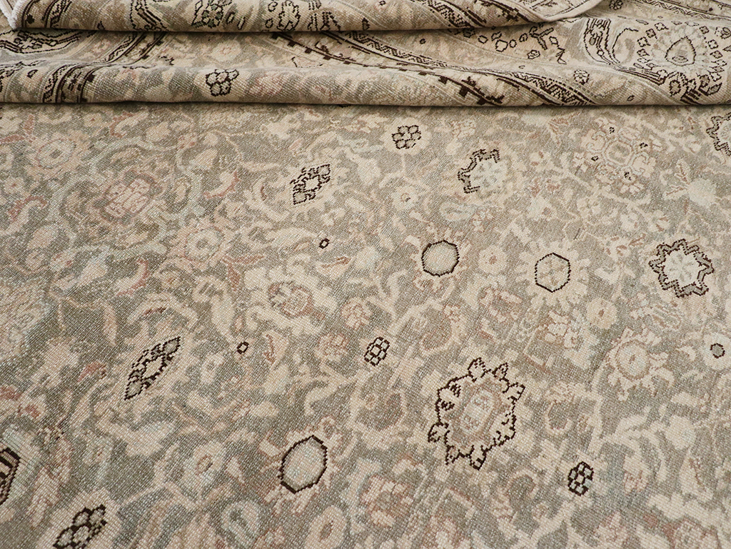 Vintage Persian Malayer Room Size Carpet, No.24871 - Gss