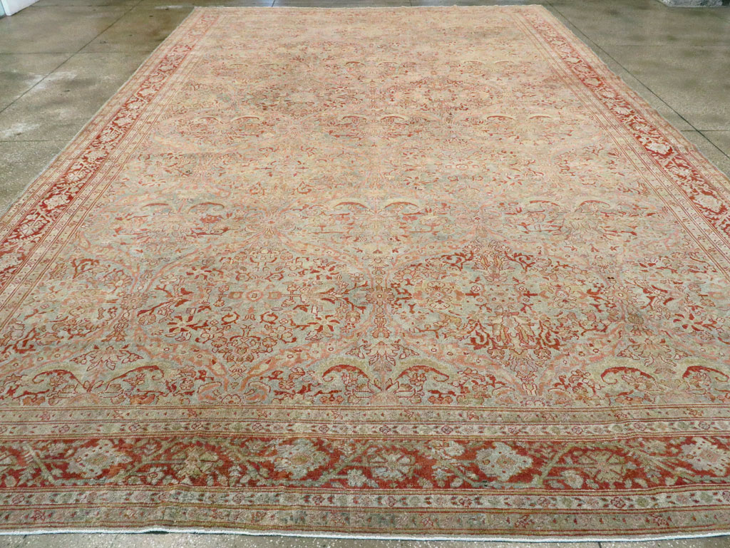 Antique Persian Mahal Large Carpet, No.24875 - Gss