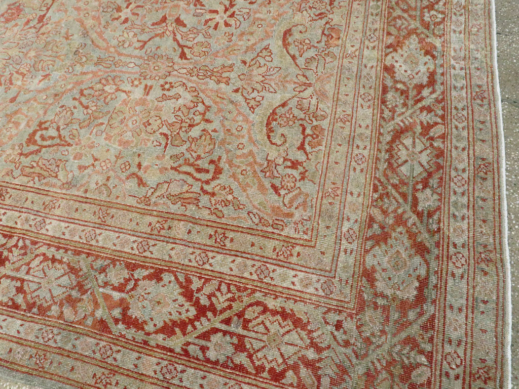 Antique Persian Mahal Large Carpet, No.24875 - Gss