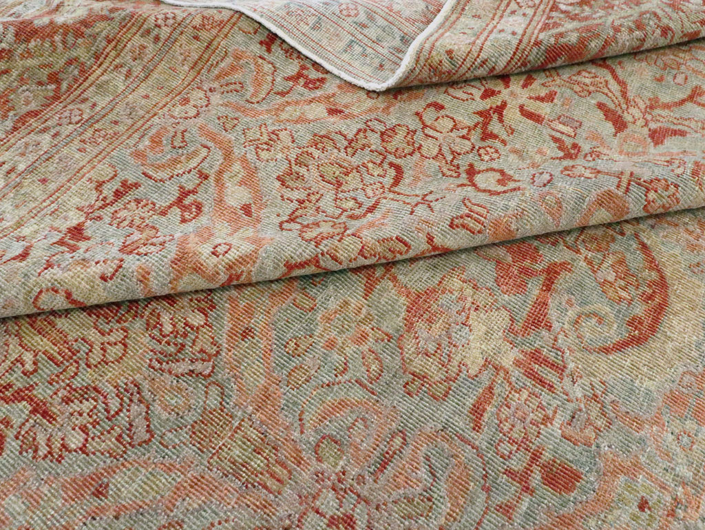 Antique Persian Mahal Large Carpet, No.24875 - Gss