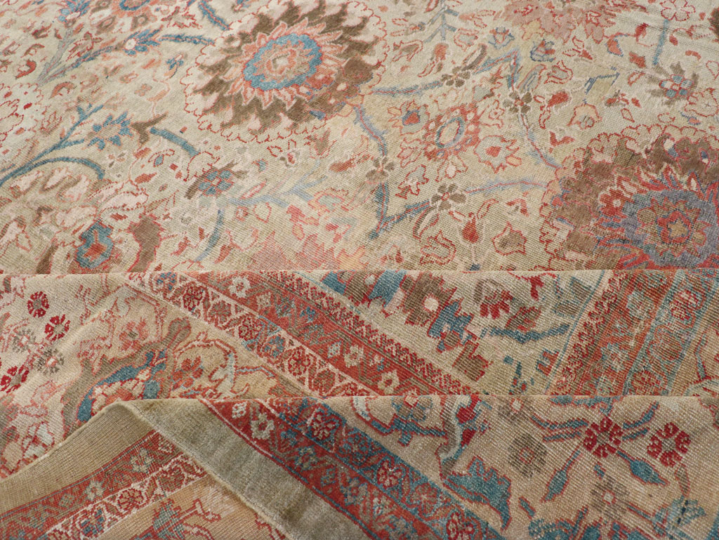 Antique Persian Sultanabad Carpet, No.24878 - Gss