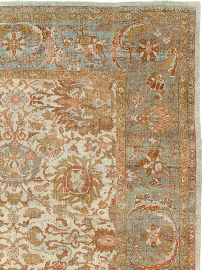 Antique Persian Sultanabad Carpet, No.24879 - Gss
