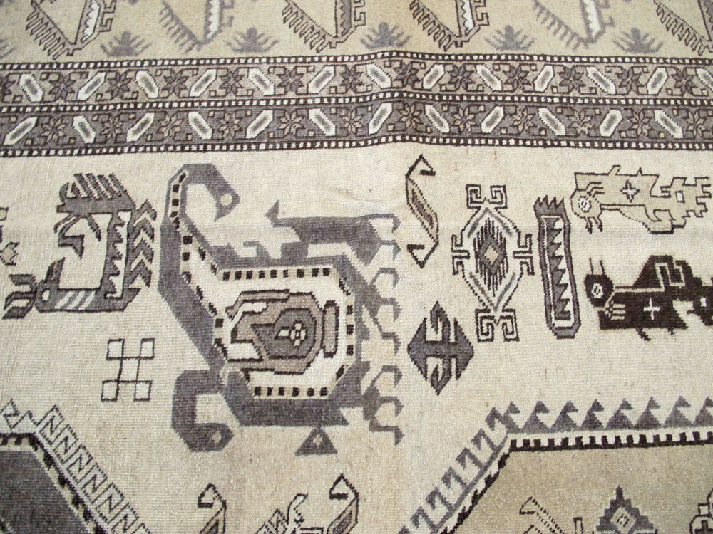 Vintage Persian Veece Carpet, No.24880 - Gss