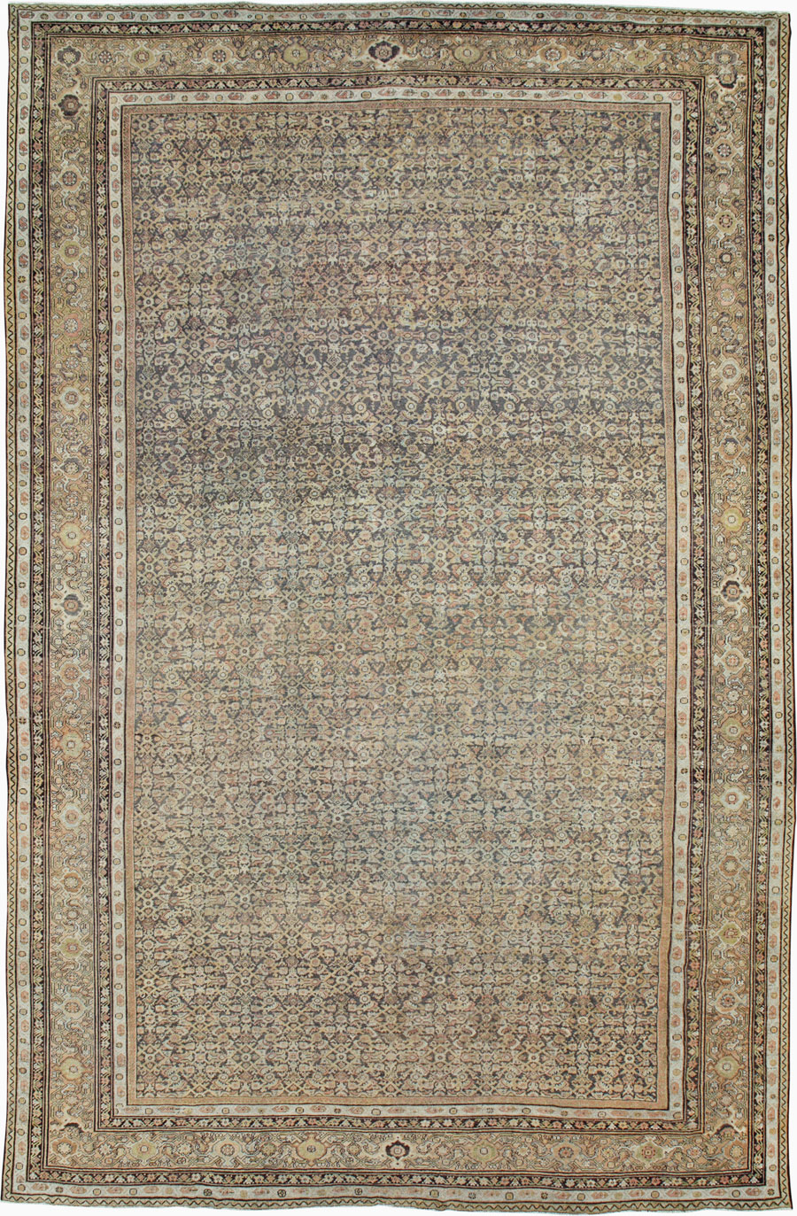 Antique Persian Mahal Carpet, No.24881 - Gss