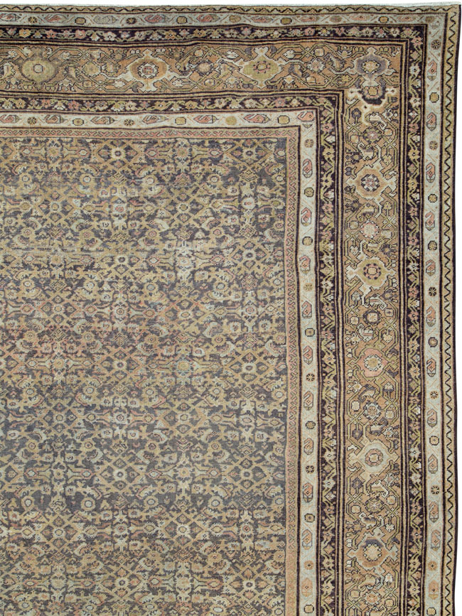 Antique Persian Mahal Carpet, No.24881 - Gss