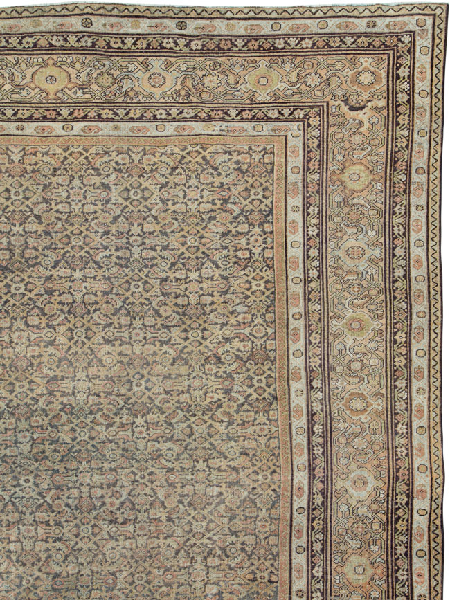 Antique Persian Mahal Carpet, No.24881 - Gss