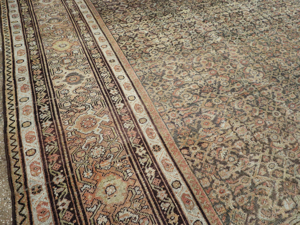 Antique Persian Mahal Carpet, No.24881 - Gss