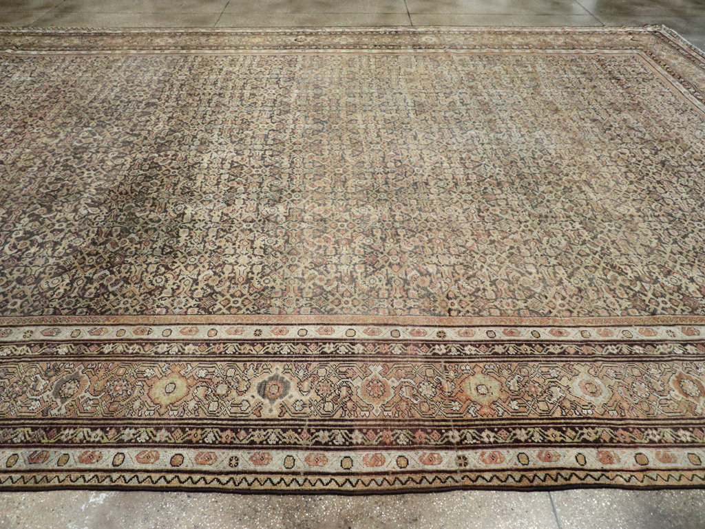 Antique Persian Mahal Carpet, No.24881 - Gss