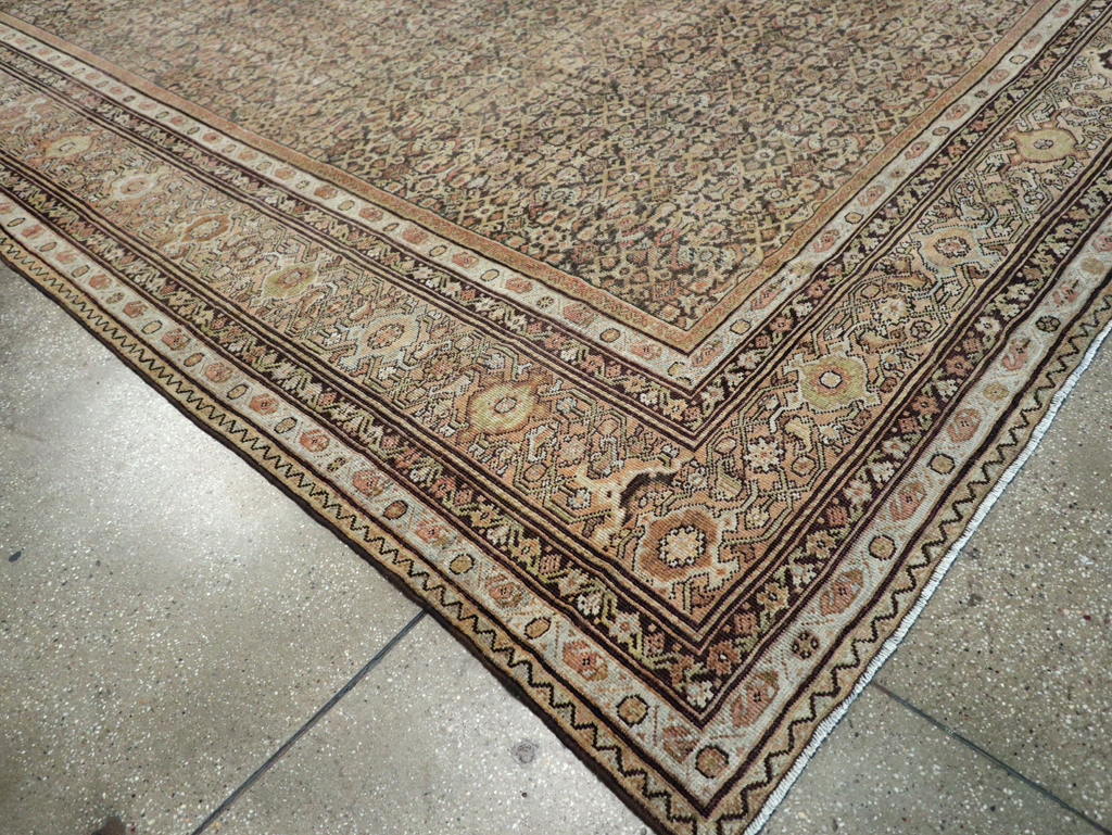 Antique Persian Mahal Carpet, No.24881 - Gss