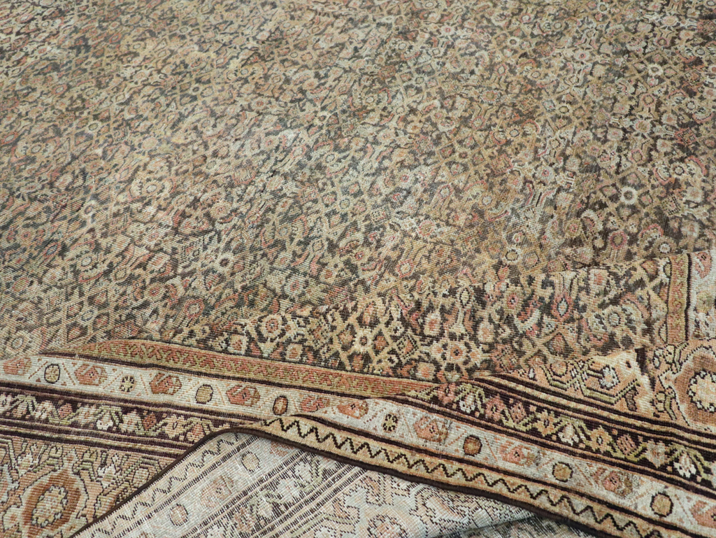 Antique Persian Mahal Carpet, No.24881 - Gss