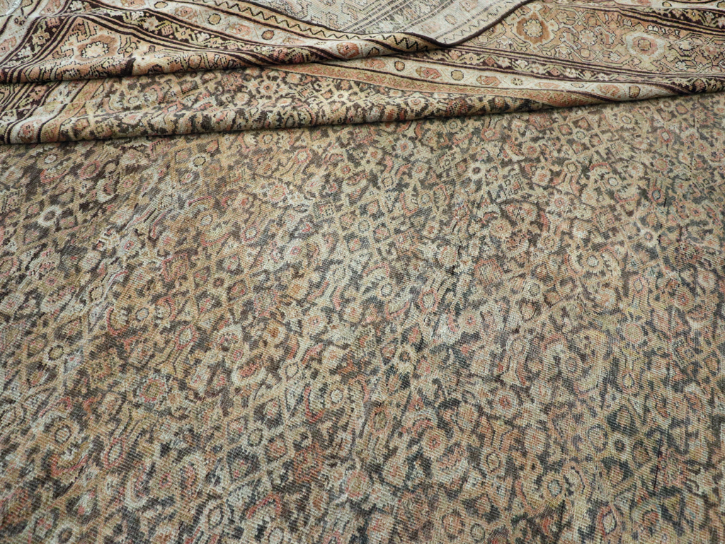 Antique Persian Mahal Carpet, No.24881 - Gss